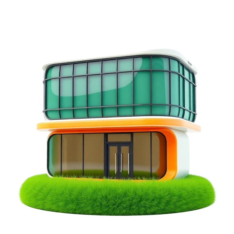 Commercial building icon
